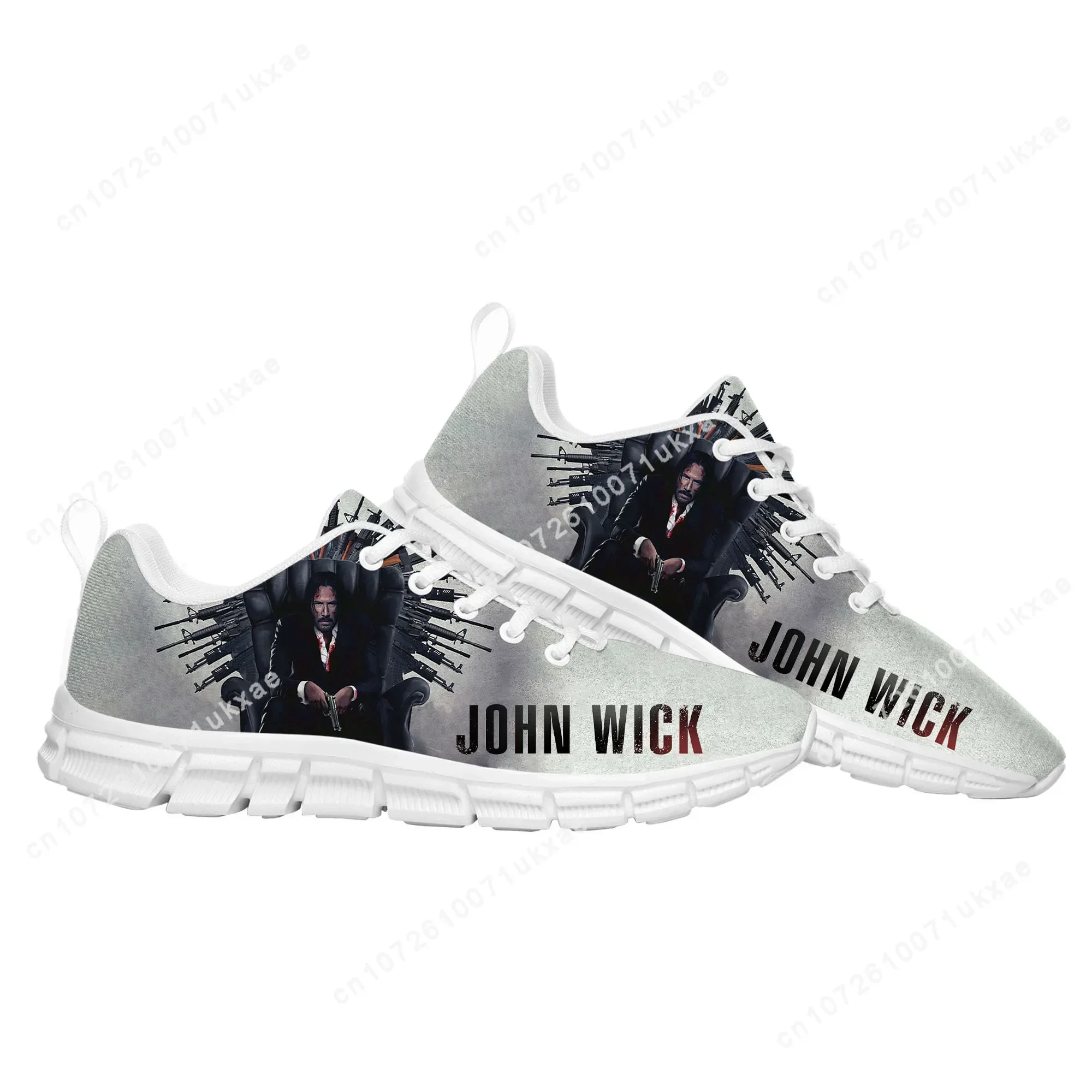 John Wick Keanu Reeves Sports Shoes Mens Womens Teenager Kids Children Sneakers Parent Child Sneaker Customize DIY Couple Shoe