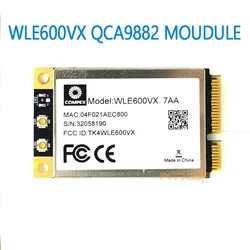 WLE600VX 7AA QCA9882 2.4G/5G wifi 5 2×2 MIMO Dual Band Selectable Module 802.11ac wifi card PK QCA9880 for Linux