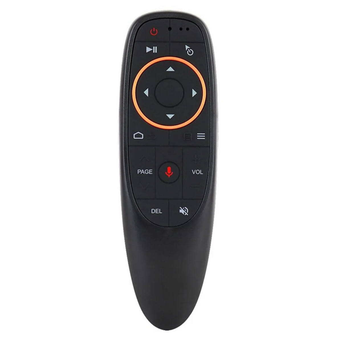 ATS-G10S 2.4G 3 pièces/ensemble voix Air volant souris Gyroscope sans fil infrarouge rétro-éclairage TV décodeur à distance