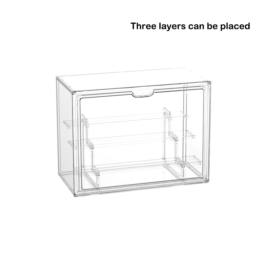 

Transparent Blind Box Doll Case Souvenirs Display Storage Boxes Shelf