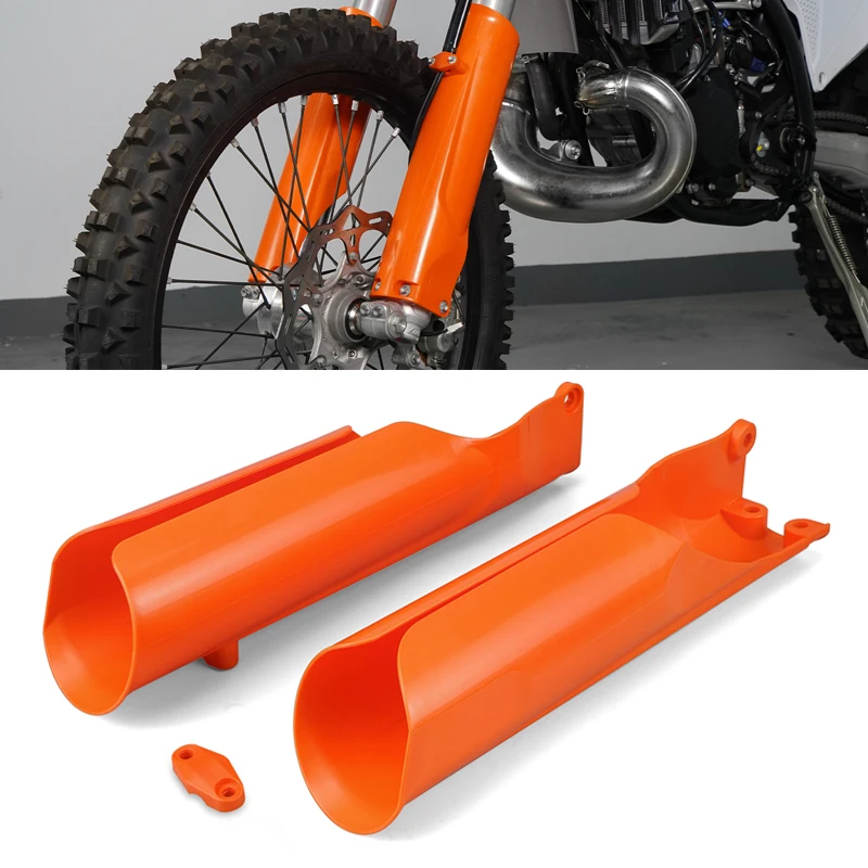 

For 2024 GasGas EC 300 EC 250 Front Fork Guard Cover Shock Absorber Protection For KTM EXC 300 EXC-F 350 Husqvarna TE 300 FE 450