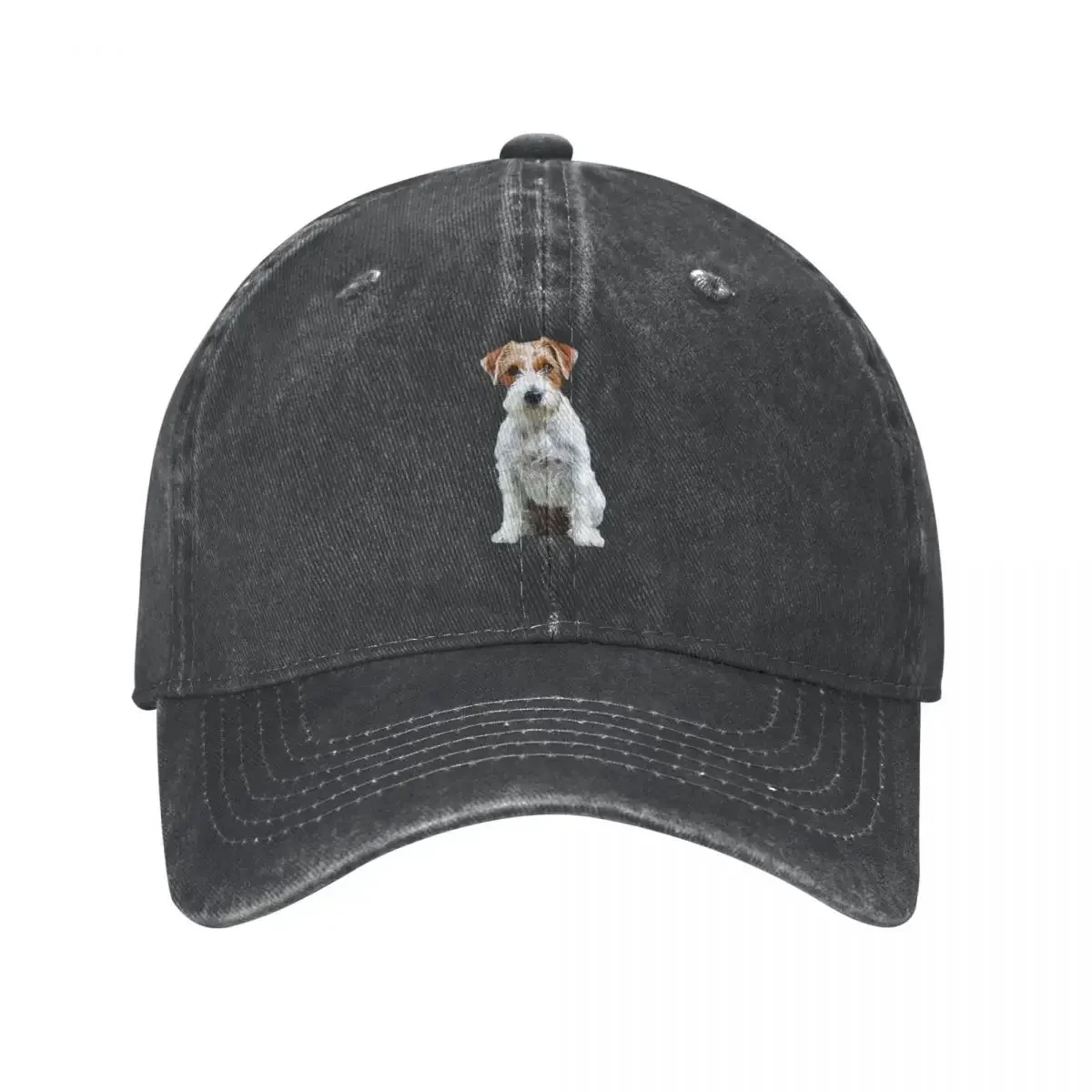 Jack Russell Terrier Rough Coat Cowboy Hat Fishing cap Beach Outing beach hat Women Hats Men's