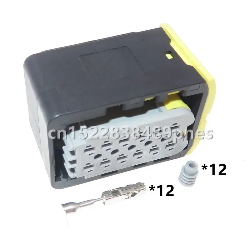 12 Pole 2-1703639-1 2-1564520-1 2-1564414-1 Automotive Urea Pump Socket Electrical Waterproof Plug For Wiring Harness Connector