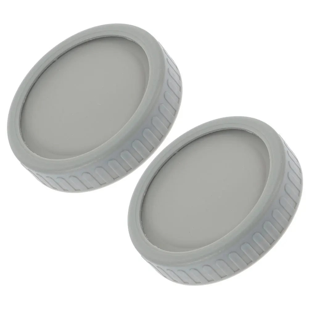 

2Sets Large Mouth Mason Jar Lid Silicone PP Jar Covers Leak Proof Reusable Sealing Caps Food Storage Bottle Covers