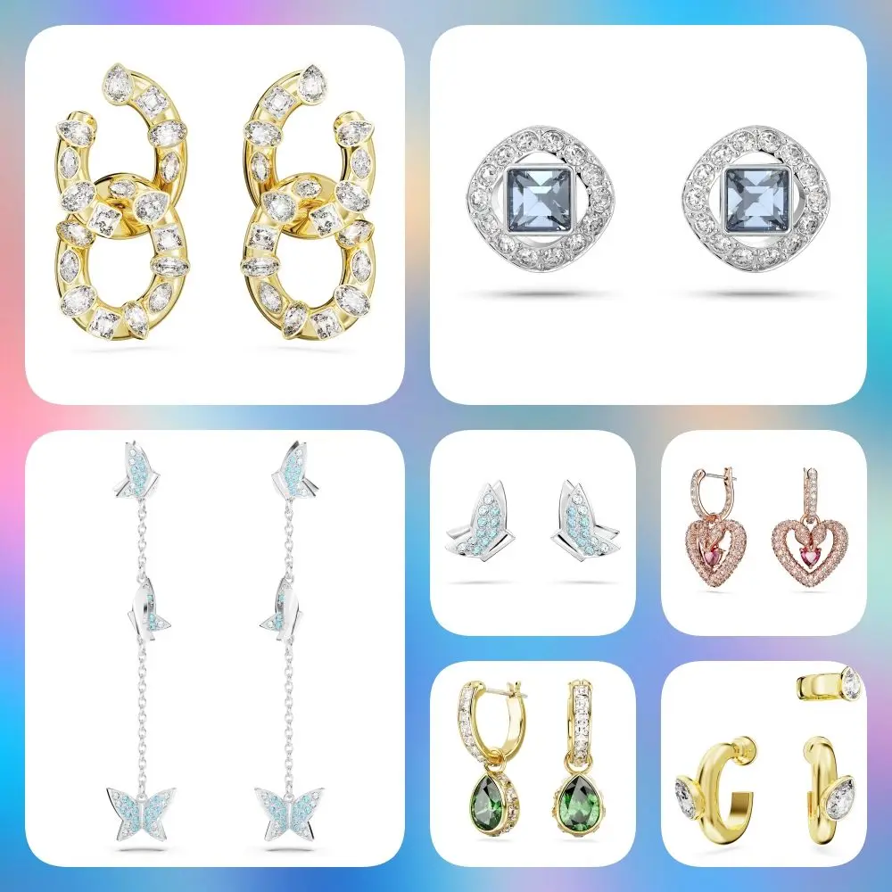 

S925 Sterling Silver Earrings for Women Girls Jewelry Gift for Wife or Girlfriend on Special Occasion Events
