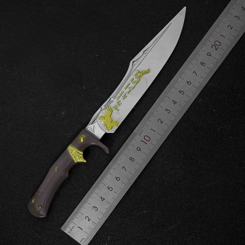 22 cm/8.66in Delta Force Rituelen Messen Metalen Wapens Modellen Games Perifere Cosplay Props zwaard Desktop Ornamenten Jongen Gift speelgoed