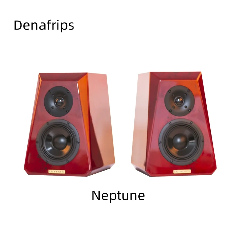 

Denafrips Neptune 2-Way Bookshelf Speakers - HiFi Stereo Home Audio System, 50W Bass Reflex Studio Monitor Speakers (Pair)
