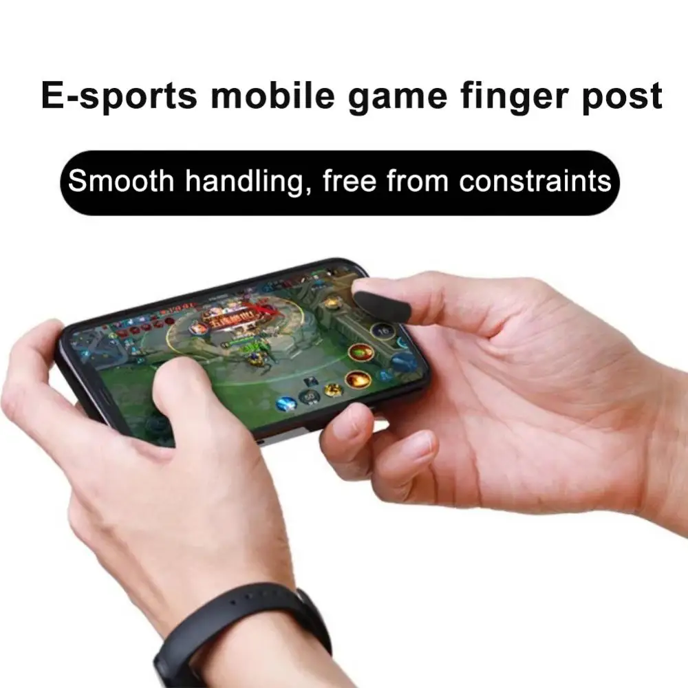 18-Pin Sweat Proof Finger Covers for PUBG Touch Screen Thumb Sleeves Gaming Finger Thumb Sleeve Gloves Finger Stickers