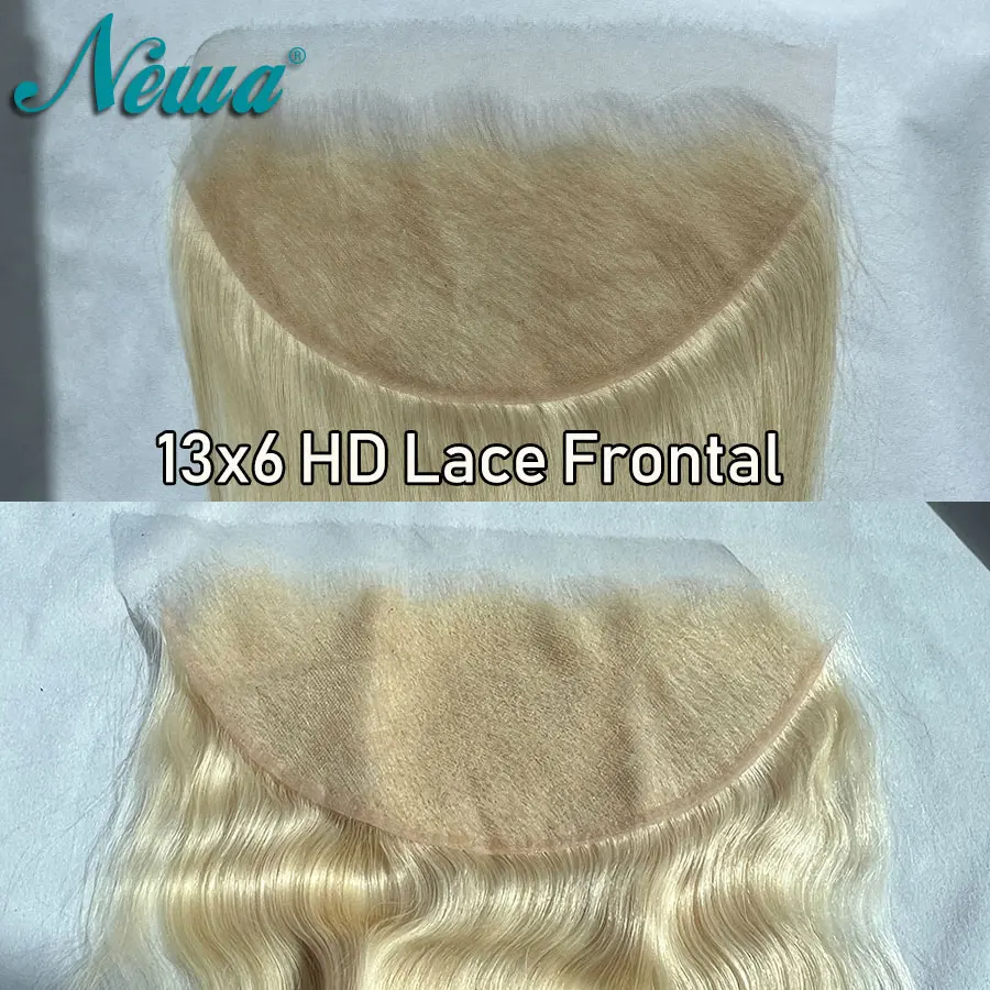 

Новый HD-фронтальный парик Newa Hair 13x6 с кружевной основой # Накладные волосы из натурального человеческого волоса 613 блонд, 13x4 HD Lace, предварительно прорезанные, 5x5 HD Lace Closures, прямые и волнистые