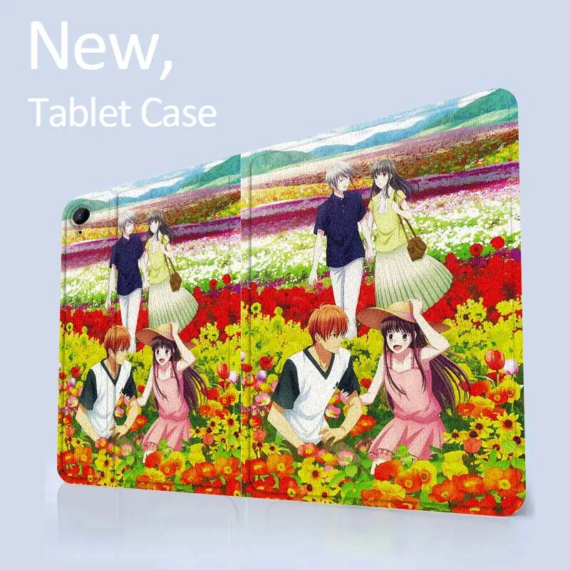 

F-Fruitss B-Baskets Anime Tablet Case For Samsung Galaxy Tab A A7 A8 A9 A11 S6 S11 Lite Plus 10.1 10.4 10.5 Inch