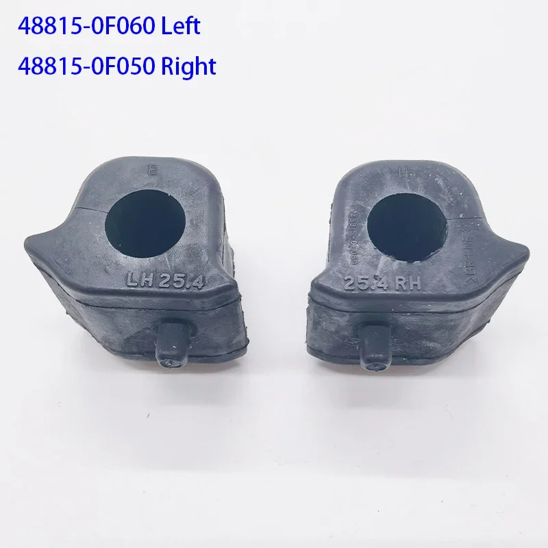 

2 шт. для TOYOTA RAV4 2014-2019, резиновая втулка переднего стабилизатора OEM 48815-0F060 48815-0F050