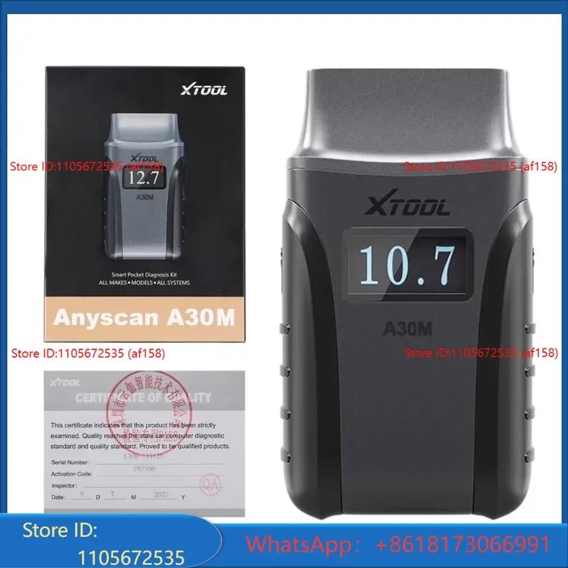 Automotive Fault Diagnosis Instrument A30/A30M Overseas English Traditional Multi Language Version