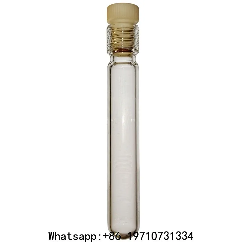 Thick Wall Pressure Tube,Glass Pressure Bottle, Total Phosphorus and Total Nitrogen Screw Round Bottom Colorimetric Tube10-500ml