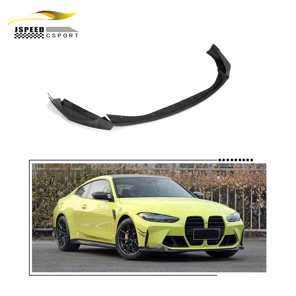 

Suitable for BMW 4 Series G80 M3 G82 M4 COUPE 2-door 2021-2022 Carbon fiber front bumper lip