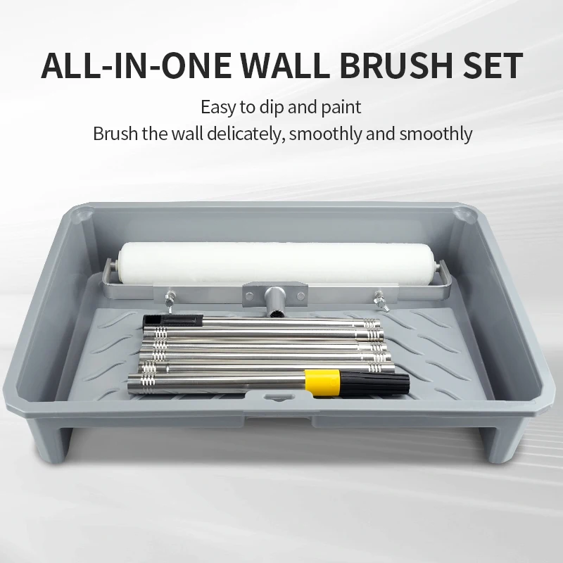 

18inch Ultra -Fine Fiber Drum Brush Hot Melting Corrosive Tong Paint Lax Paint Paint Tray Brushing Wall Brushing Tool