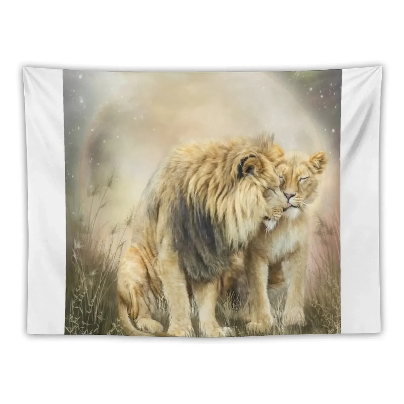 

Lion Kiss Tapestry Nordic Home Decor Living Room Decoration Tapestry