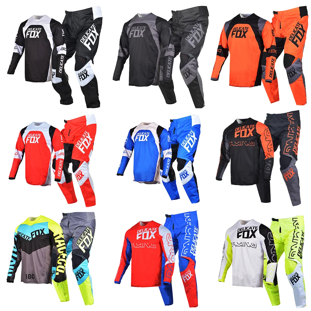 

180/360 MX Racing Motocross Jersey Pants Combo Offroad Dirt Bike Cross Country MTB DH UTV Enduro Gear Set