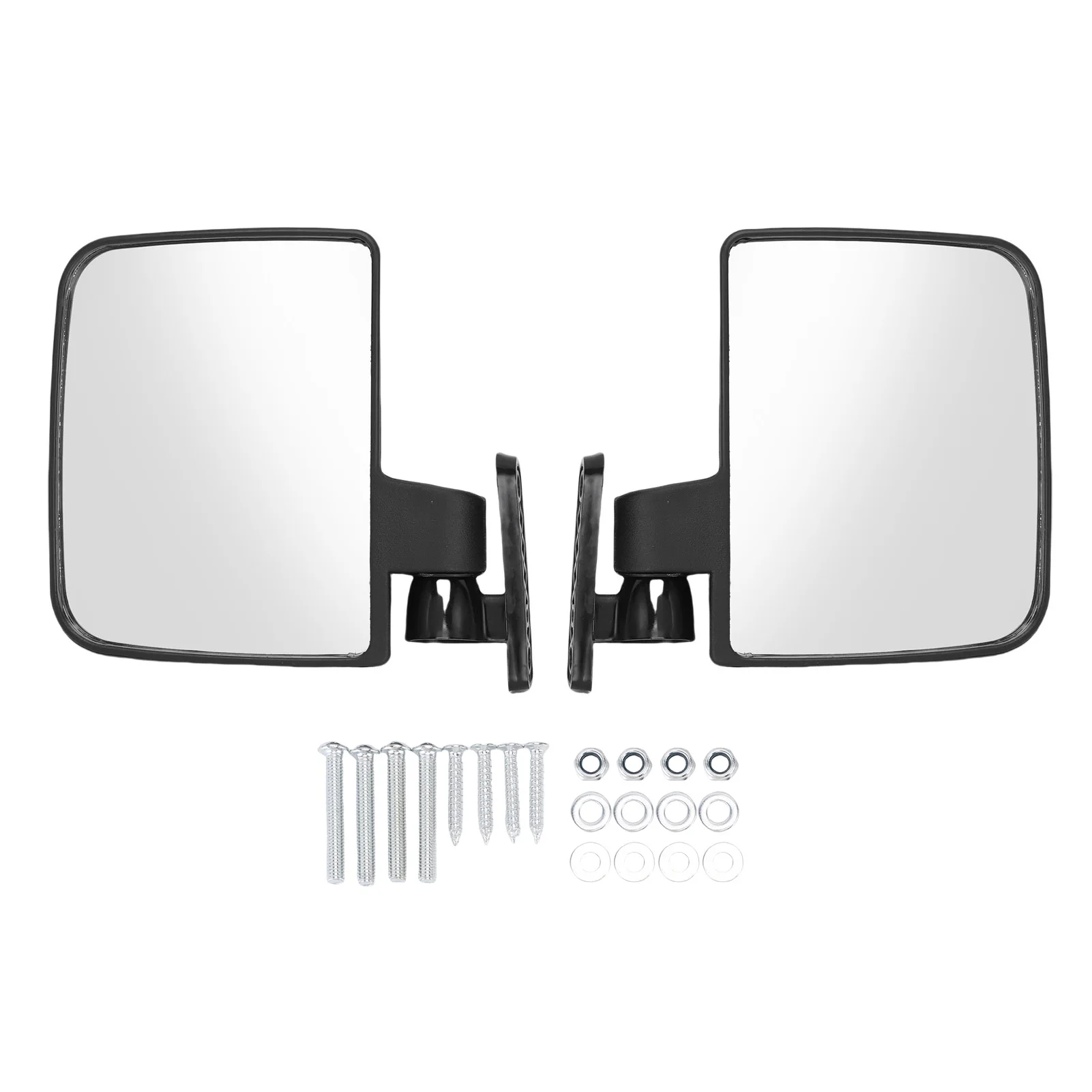 1 Pair Golf Cart Mirror Adjustable Golf Cart Side Rear View Mirrors Universal Replacement for Club Car Golf Cart Mirror new