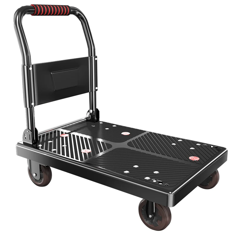 

trolley pulling goods trolley trolley folding portable handling