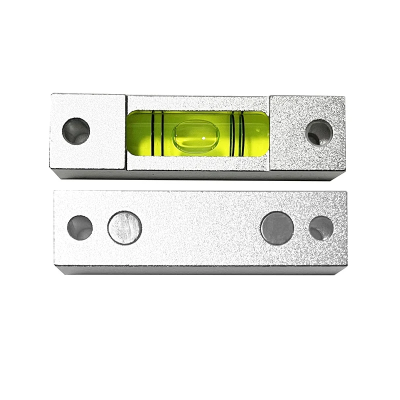 

58mm Magnetic Bubble Level Leveling Blister Vial Horizontal Measurement Tool For Iron Containing Product Shelf Bed Ect