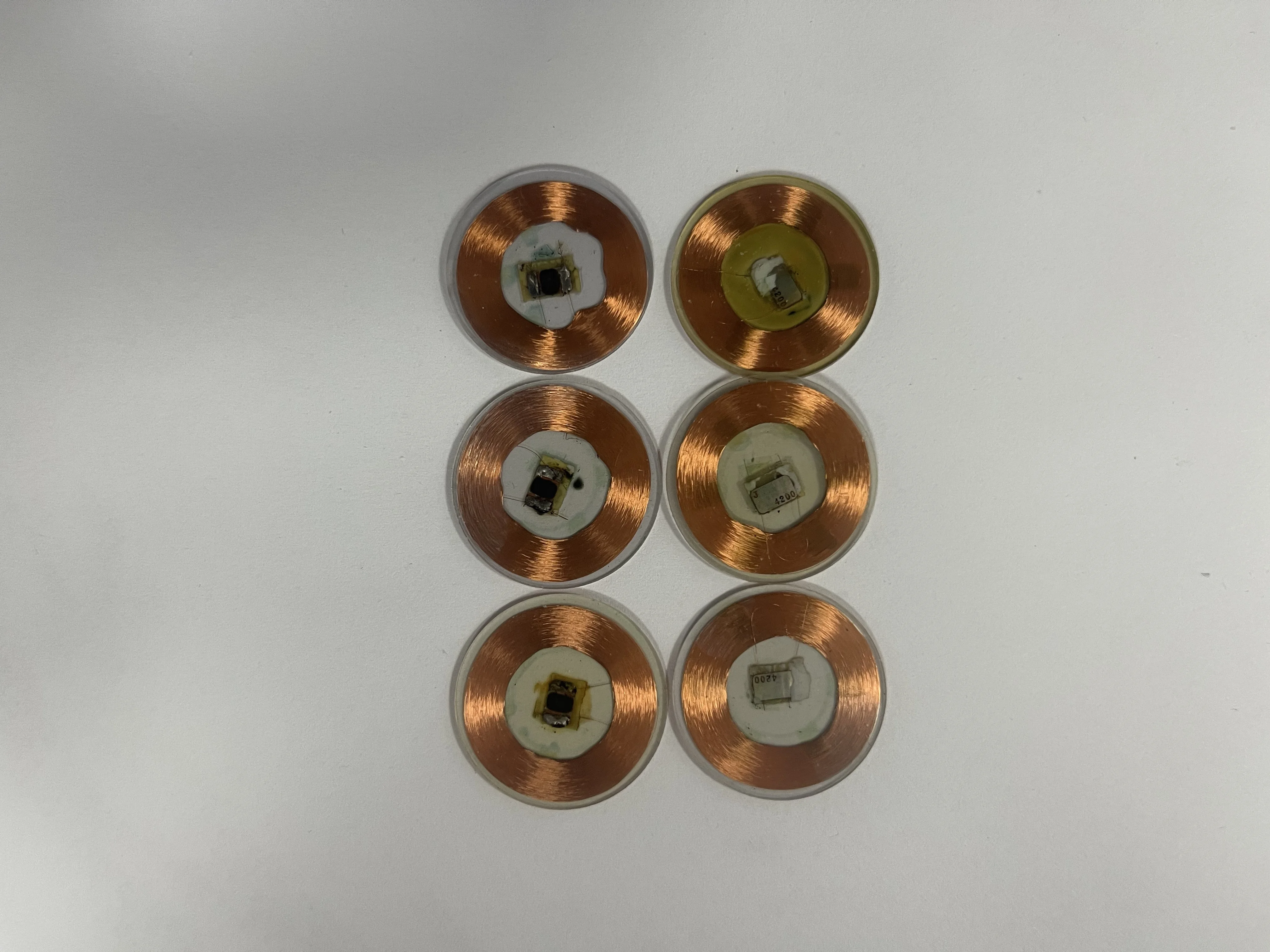 

125 KHZ Transparent Coin Card Read Only EM4200 PVC Rfid Proximity Tags Round Dia25mm 10/20/50PC