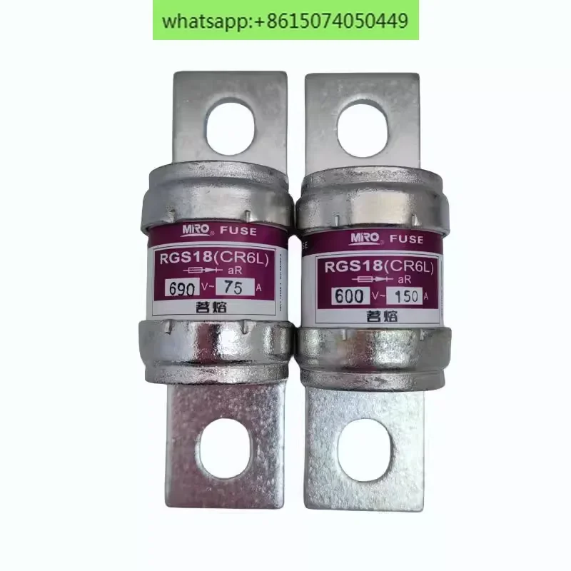밍 멜트 패스트 퓨즈, 퓨즈 RGS18 CR6L 600V 75A~200A 패스트 멜트
