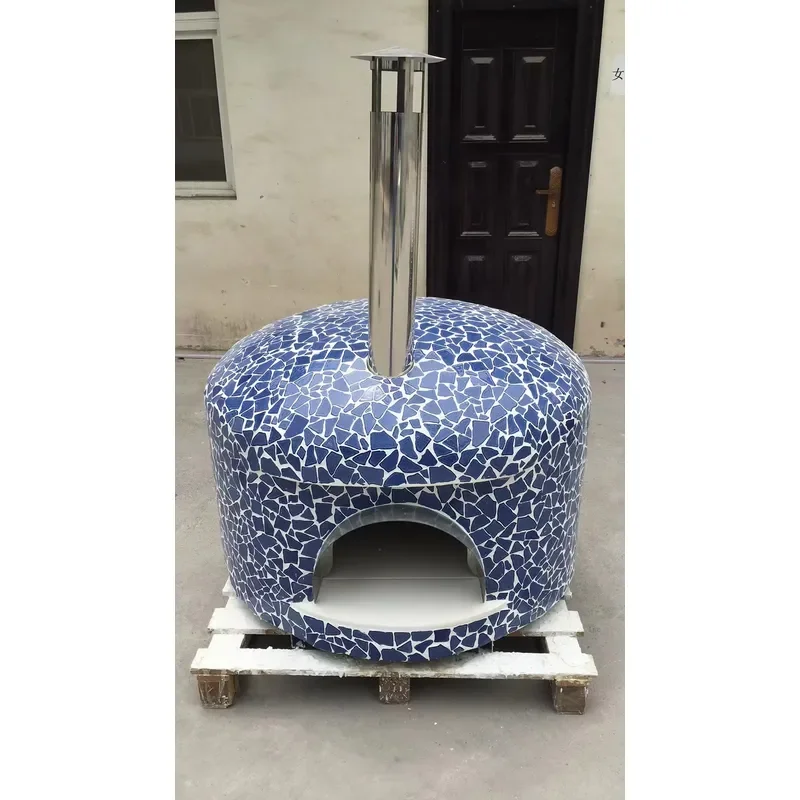 Outdoor Kitchen Pizza Oven Cook Home Built in Wood Fired Pizza Oven for Pizza Bread