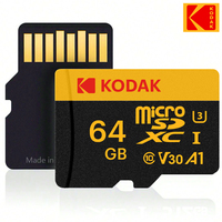 KODAK Mobile Memory Card 256GB Recorder Storage High Speed 128GB monitoring SD Card 64GB 32GB TF Gaming Microsd Class10 U3 V30