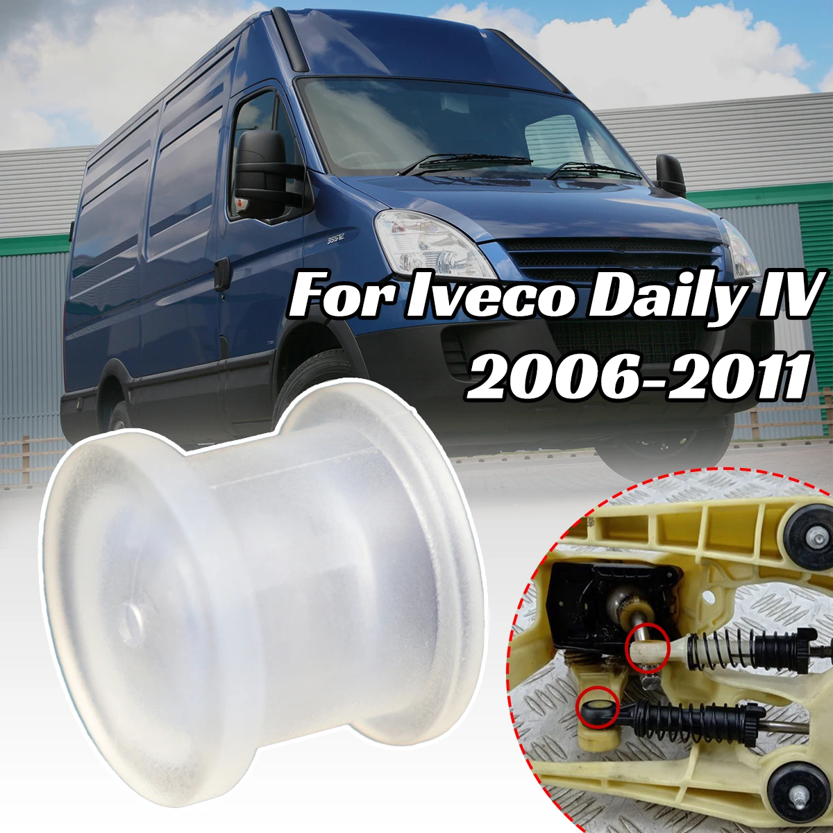 

For Iveco Daily IV MK4 Gear Shift Cable Linkage Bushing Shifter Lever Connect End Joint Collect Adjuster Selector 2006-2011 2.3