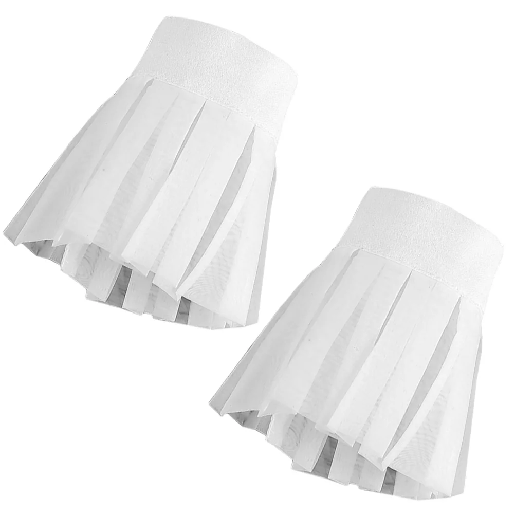 1 paire de manchettes de poignet à fausses manches, douces et confortables, accessoires décoratifs élégants pour robe de mariage, bal de promo, photographie