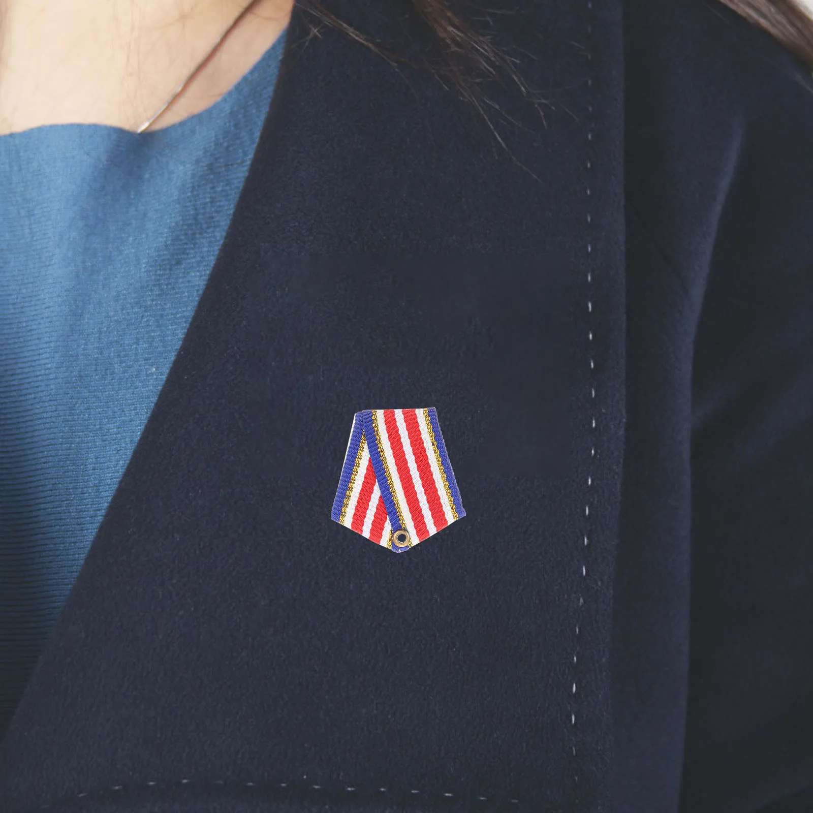 

5Pcs Memorial Medal Award Badge Metal Lapel Pin Party Favors Game Reward Brooches Decor Accessory for Teens