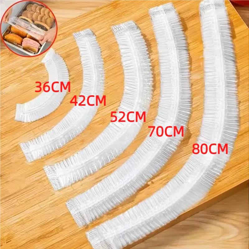 Пластиковая одноразовая крышка для пищевых продуктов, красочная эластичная упаковка, крышки для пищевых продуктов, тарелка для хранения свежести, кухонные нейлоновые упаковочные пакеты, сумка для хранения