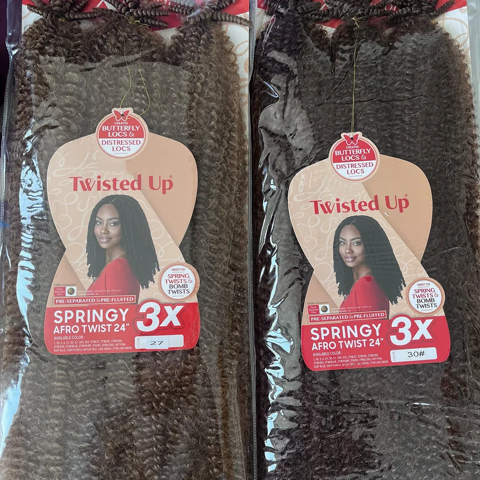 3X Trenzas Afro Rizadas Sintéticas de 16/24 Pulgadas, Cabello Corto Suave para Crochet, Estilos Naturales para Mujeres Afrodescendientes