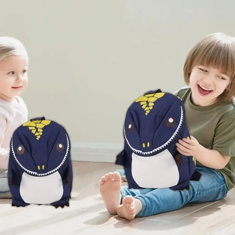 Cartoon Dinosaur Backpack Kids Small Toddler Backpack for Boys Girls Lightweight Preschool Travel Schoolbag for 1-6 Years