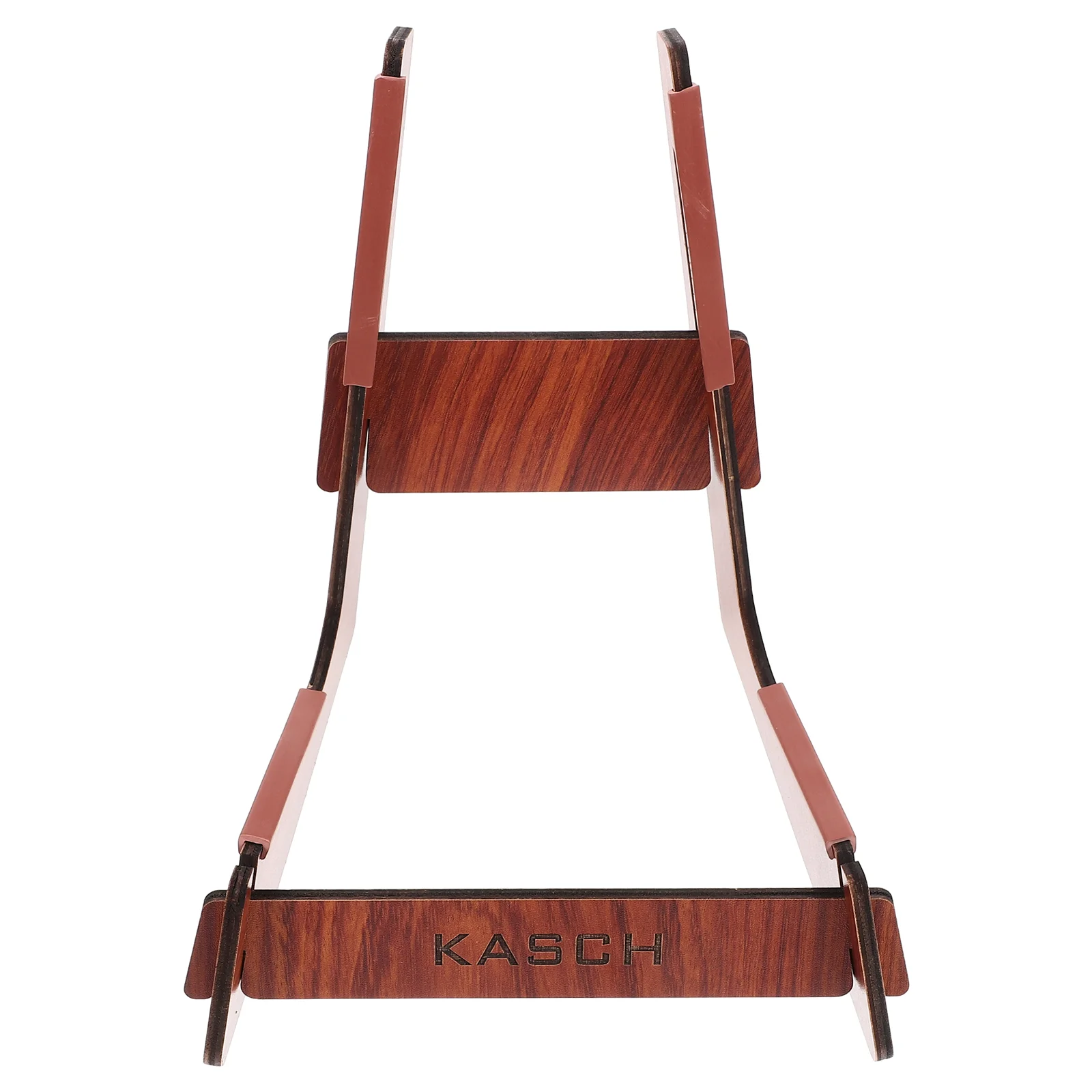 

Guitar Floor Bracket Banjo Stand Type Portable Support Brown Wood Detachable Display Shelves