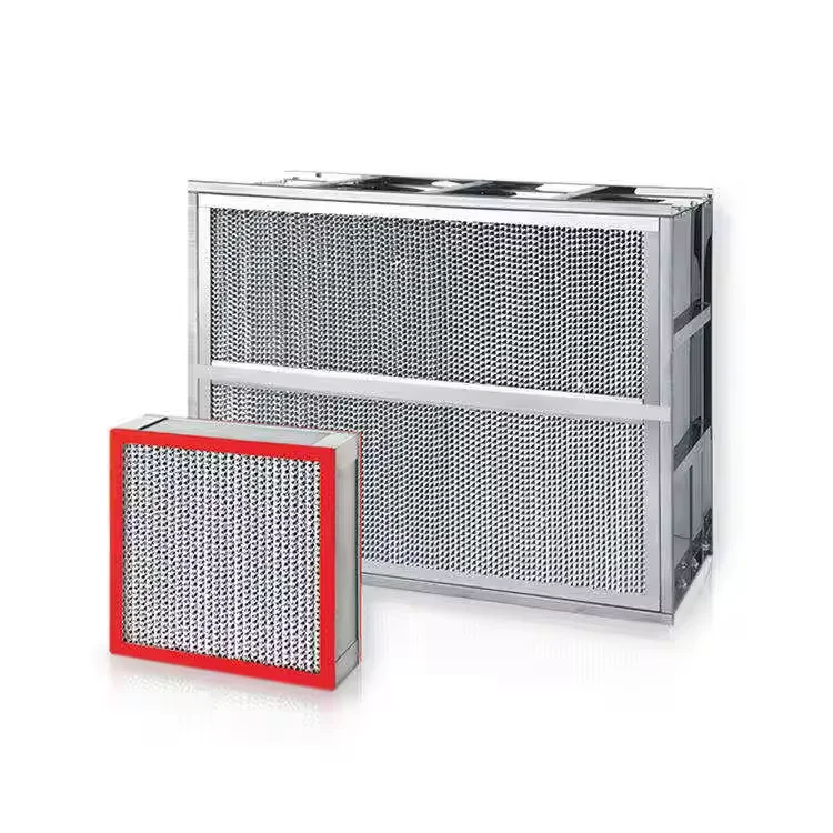 Professional custom deep pleated high temperature air filter