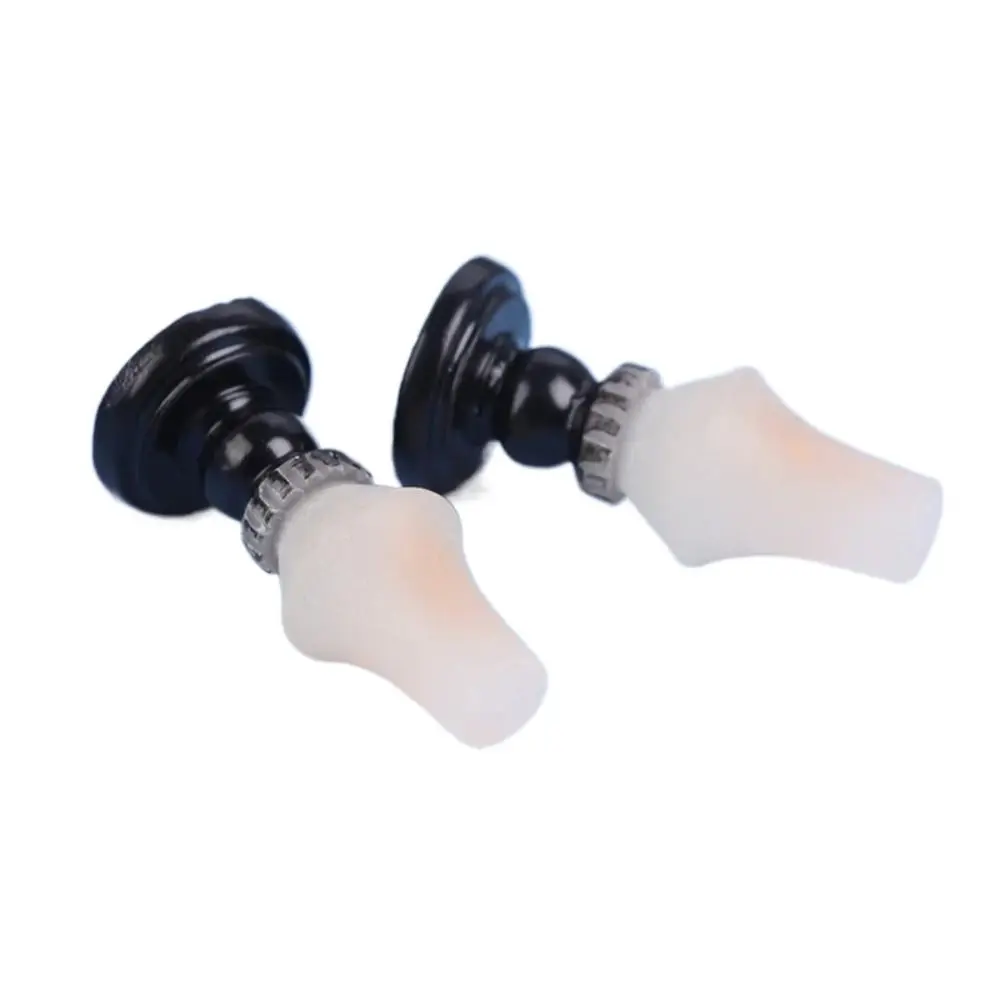 เชิงเทียนจิ๋วสำหรับบ้านตุ๊กตา ขนาด 1:12 จำนวน 1 ชิ้น อุปกรณ์ตกแต่งบ้านตุ๊กตา ของเล่นเฟอร์นิเจอร์ เชิงเทียน ของเล่นเฟอร์นิเจอร์พลาสติก