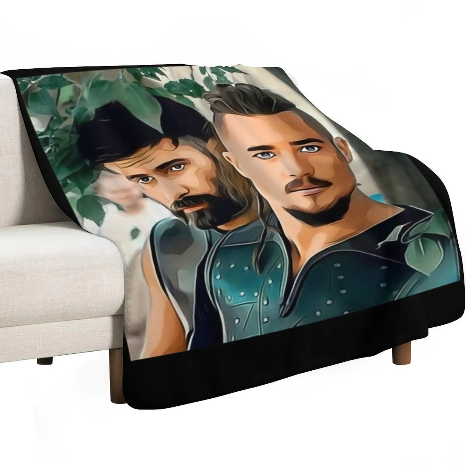 Special Present Uhtred Of Bebbanburg Gift For Music Fans Throw Blanket Sofa wednesday Decoratives Soft Big Furry Blankets