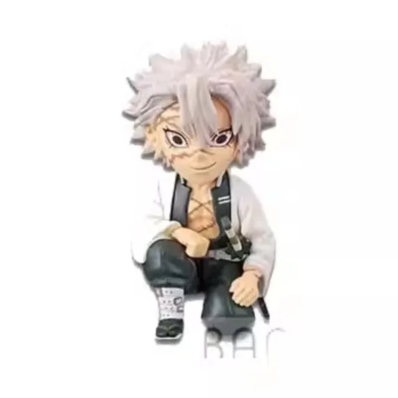 BANDAI-Figurine d'anime Demon Slayer pour enfants, Mitsuri, Uzui, Tengen, WCF, PM, à genoux, Vol 2, figurine d'action, jouets originaux, cadeau de Noël