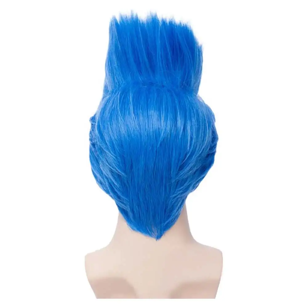 Anime Hercules Cosplay Hades Pruik Voor Volwassen Hoofddeksels Hittebestendig Synthetisch Haar Carnaval Halloween Feest Rekwisieten Hoofddeksels