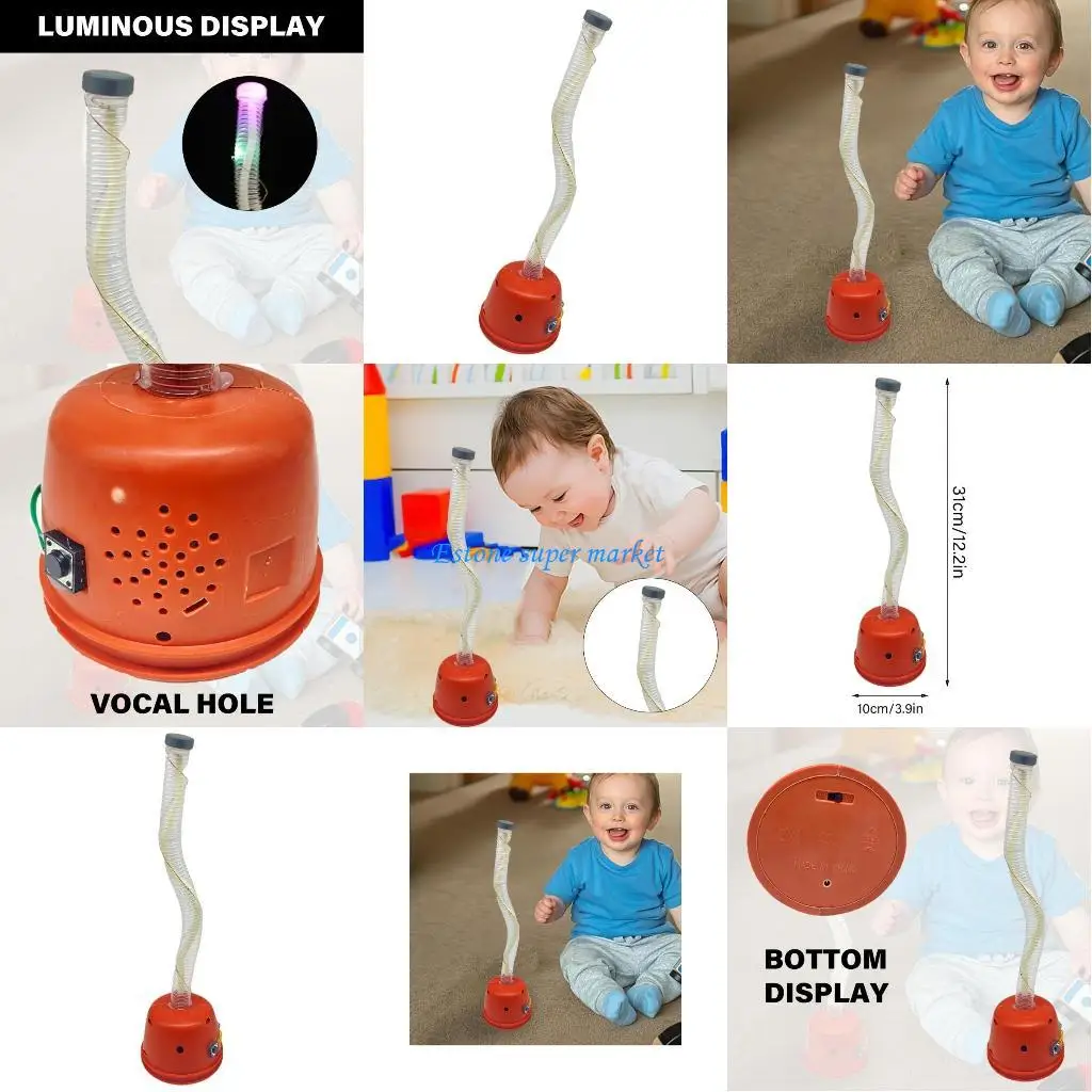 

090B Singing Flower Toy Mechanism Inner with Record Repeating Plush Toy Part