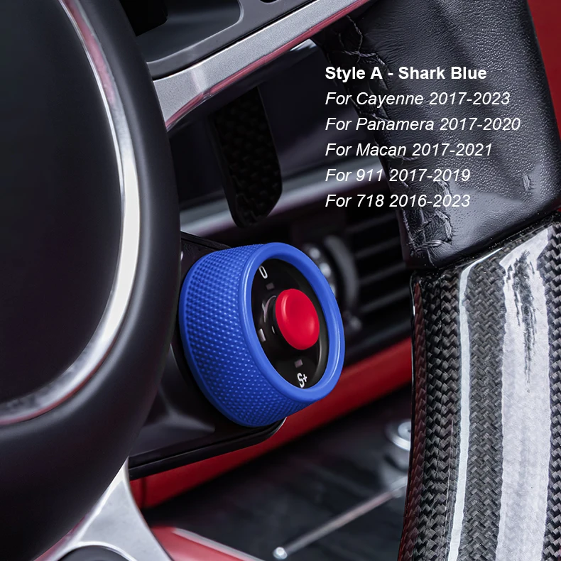 Sport Chrono Lenkradknopf für Porsche Cayenne/Panamera Macan/911 718/Taycan 2017–2025 SC Modus Switch Kit Plug Play – Detail 8