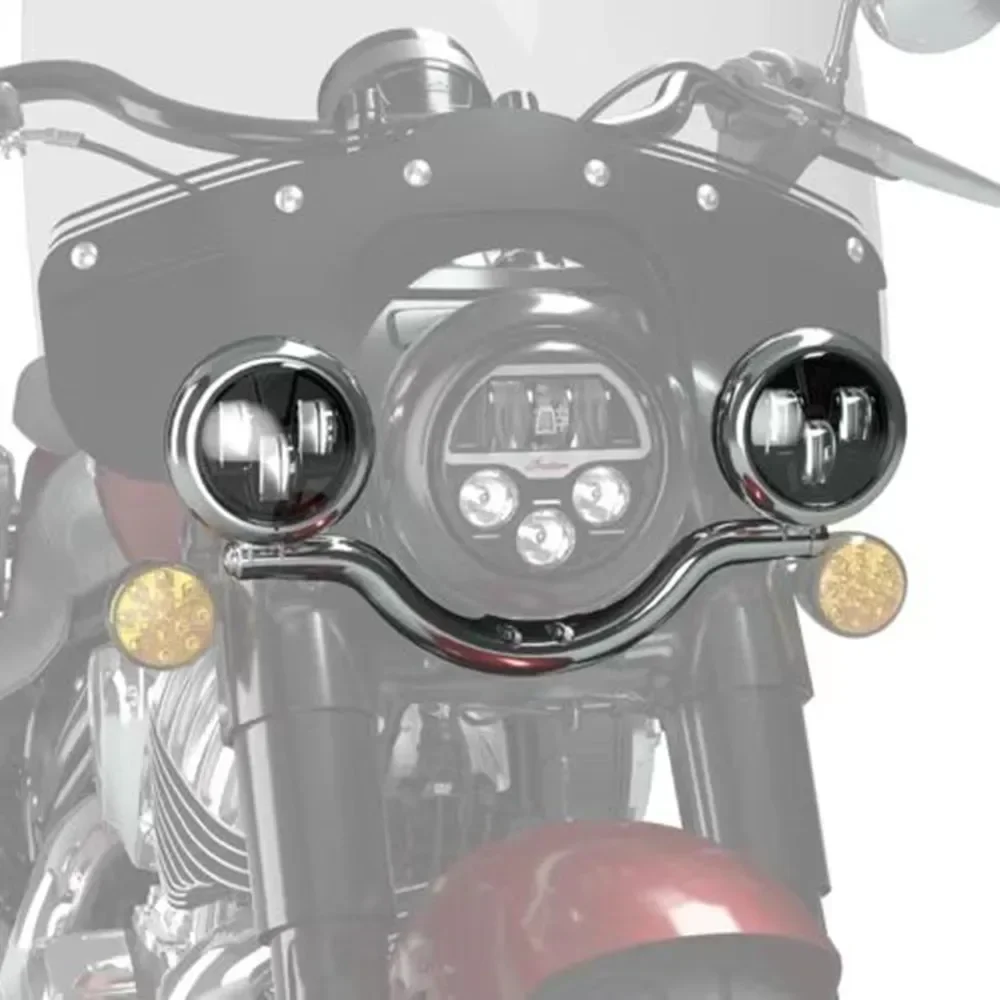 MOTOCYKL LAMPA LED AUXILIARNA LAMPA DRIVING LIGHT FOG LIGHT FOR INDIAN SUPER CHIEF BOBBER DARK HORSE 2021-2024