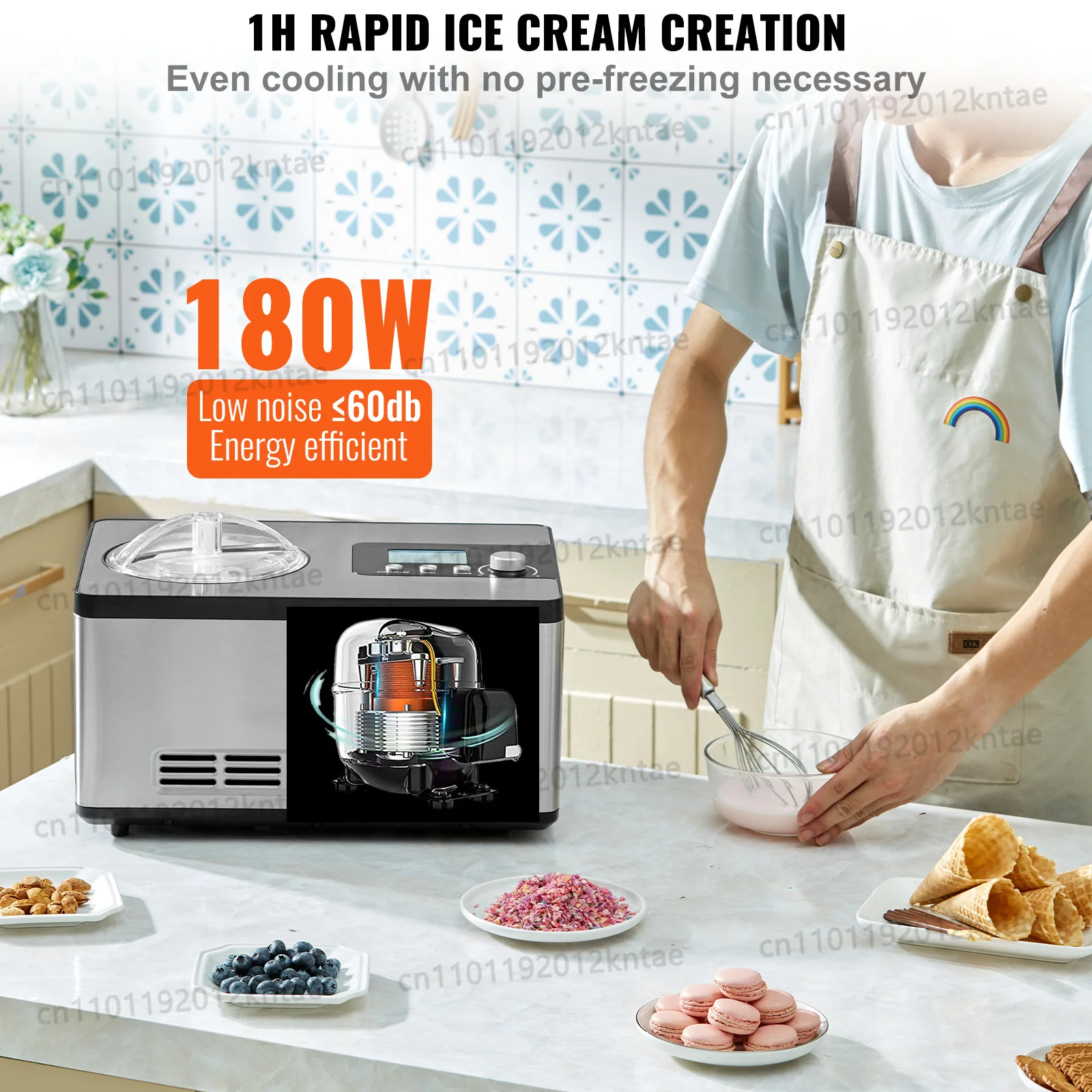Macchina Automatica per Gelato - Ice Cream Maker Electric recensione e prezzo