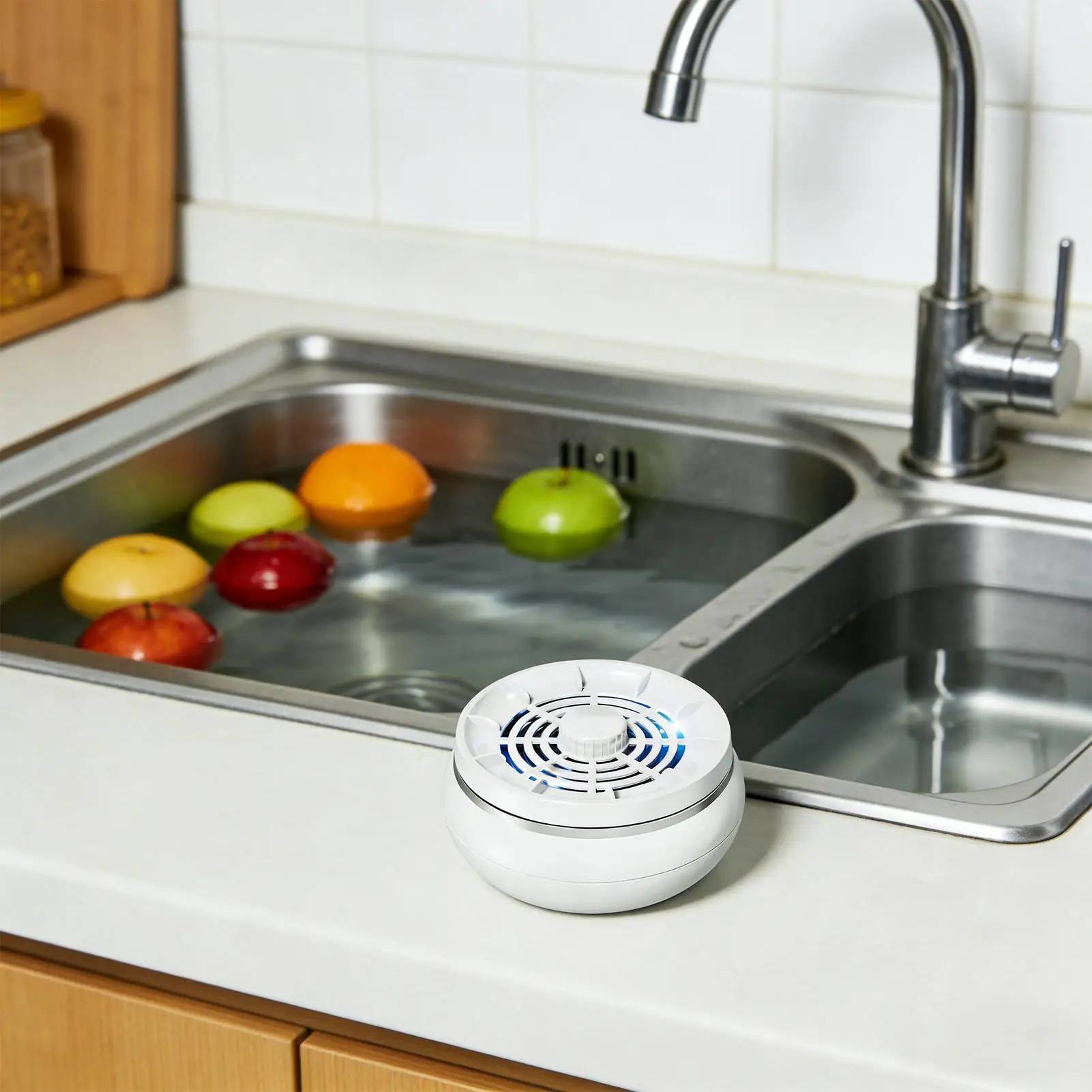 Portable Fruit Cleaner Machine 4-Mode Food Purifier Multifunctional Ionic Fruit Vegetable Washer for Home Kitchen, Meat Seafood