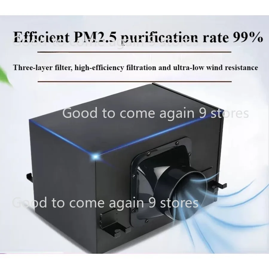 New Style System Duct Fan Air Primary Purification Box High Efficiency Pre-filter Filter Screen Deodorization Haze Dust