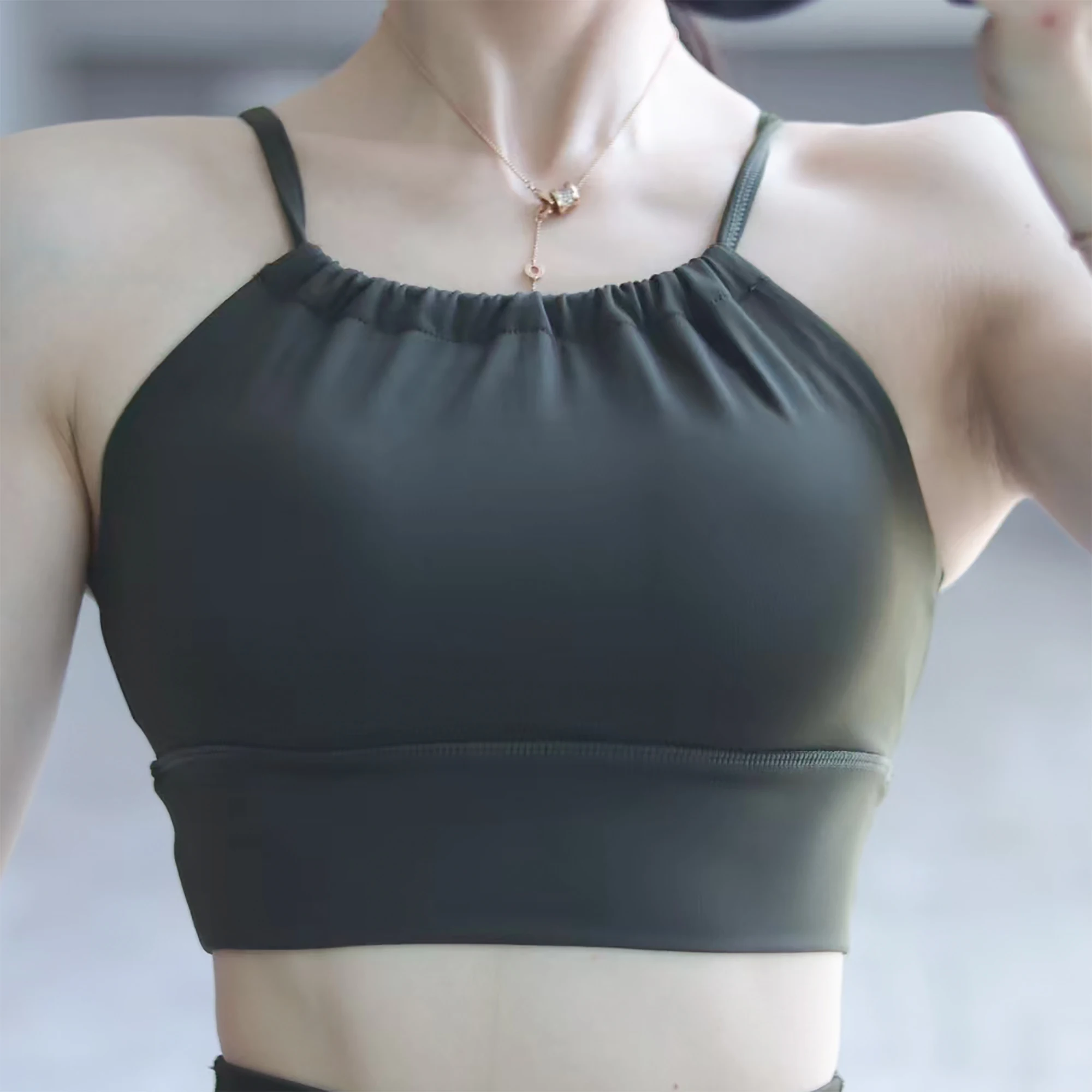 

Women's Bra Elastic Breathable Lady’s Sports Yoga Fitness Clothes Female Sexy Tank Top Beautiful Back Cute Yoga Vest