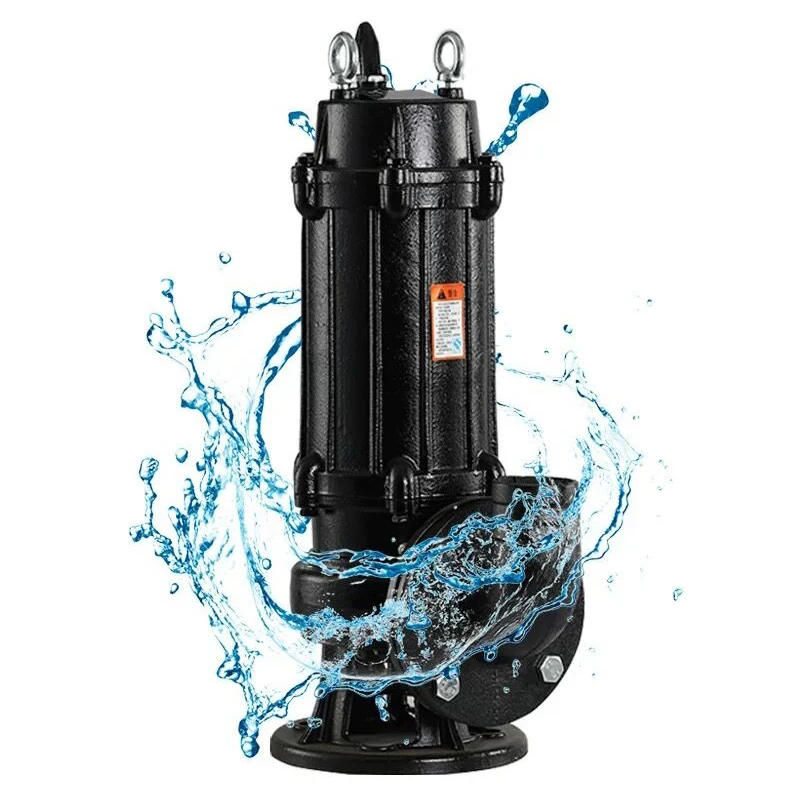 Non-Clogging Dirty Waste Water Drainage Sludge Centrifugal Submersible Cutter Grinder Mining Sewage Pump