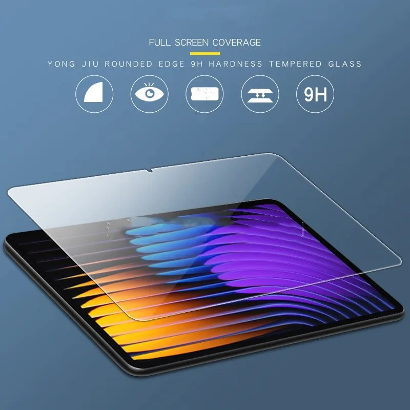 Kaca Tempered Baru untuk Xiaomi Pad 7 Pro 11.2 Inci 2024 Tablet Film Pelindung Layar Film Kaca Premium