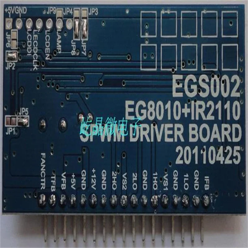 Pure Sine Wave Inverter Driver Board, EGS002, EG8010 + IR2110, Driver Module Sensor